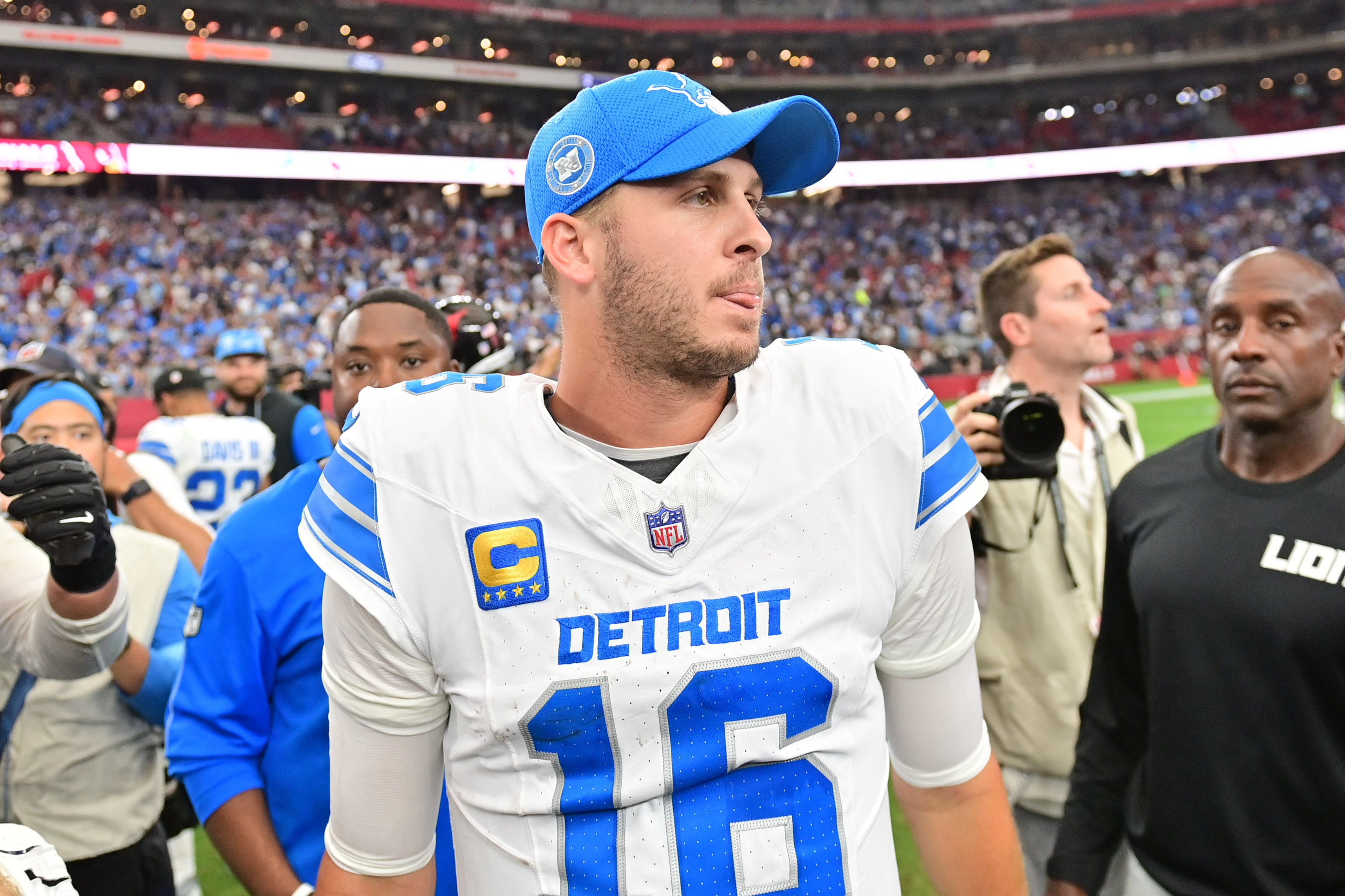 Detroit Lions QB Jared Goff - Source: Imagn