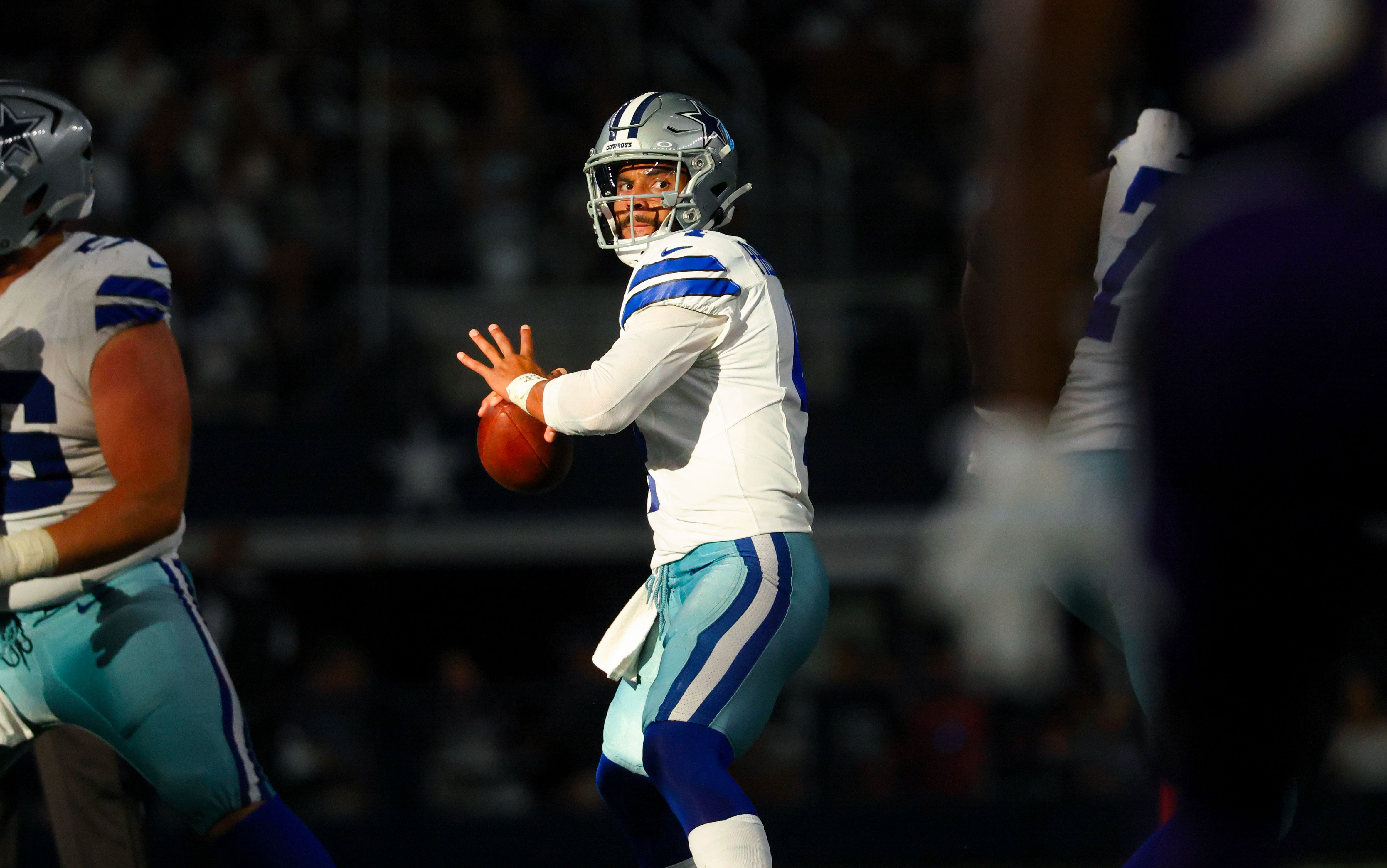 Dallas Cowboys QB Dak Prescott - Source: Imagn