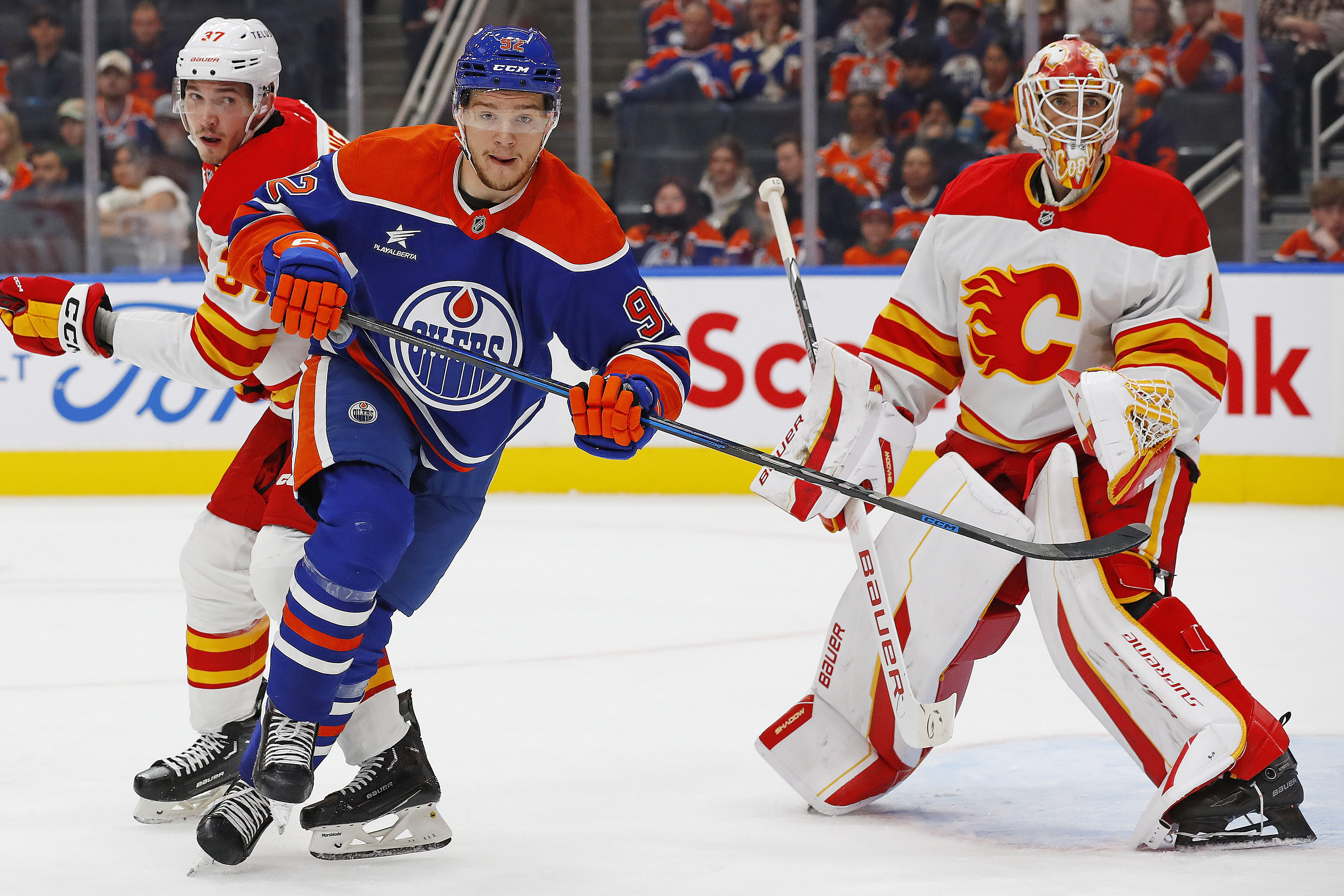 NHL: Preseason-Calgary Flames at Edmonton Oilers - Source: Imagn