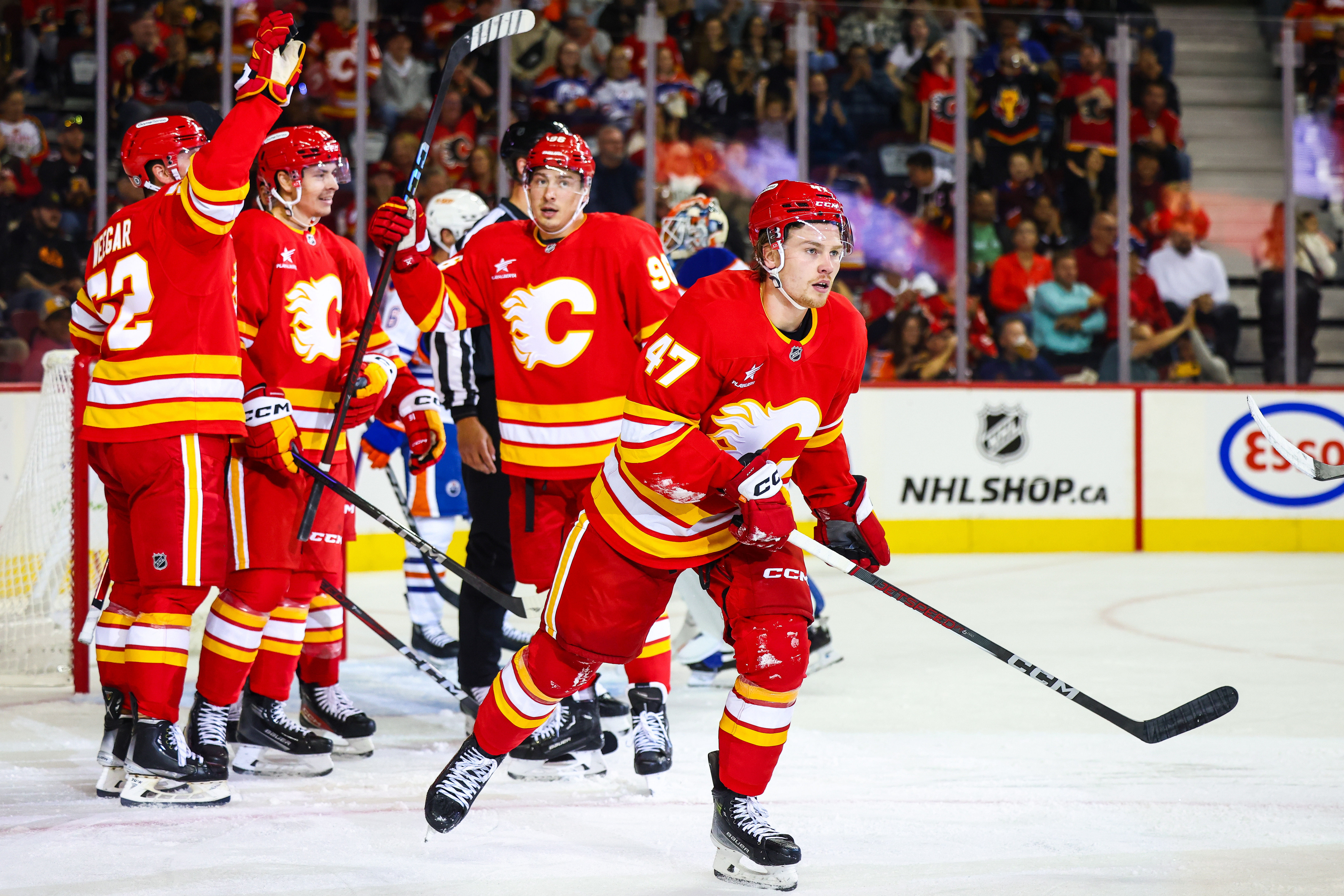 NHL: Preseason-Edmonton Oilers at Calgary Flames - Source: Imagn