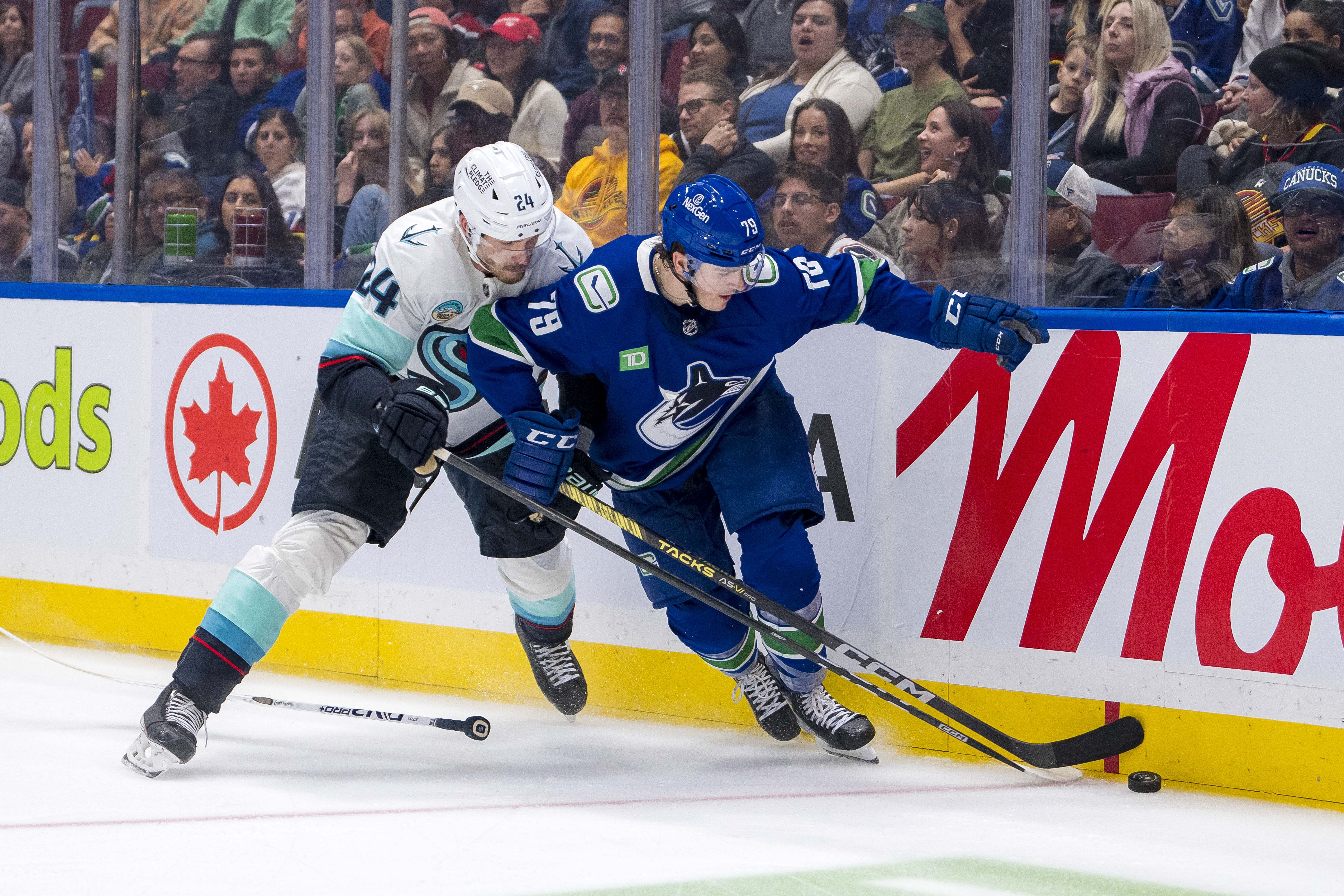 NHL: Preseason-Seattle Kraken at Vancouver Canucks - Source: Imagn