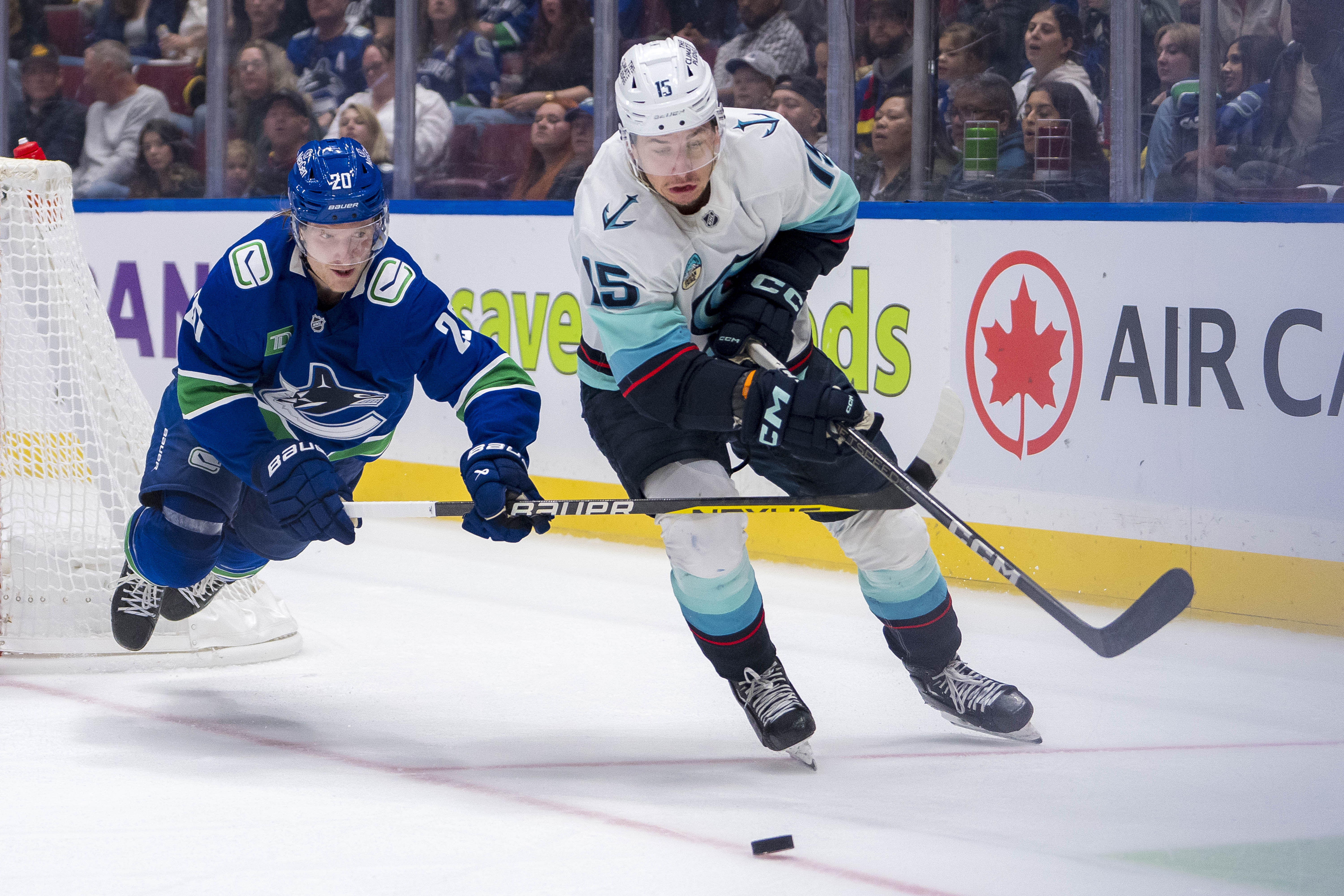 NHL: Preseason-Seattle Kraken at Vancouver Canucks - Source: Imagn