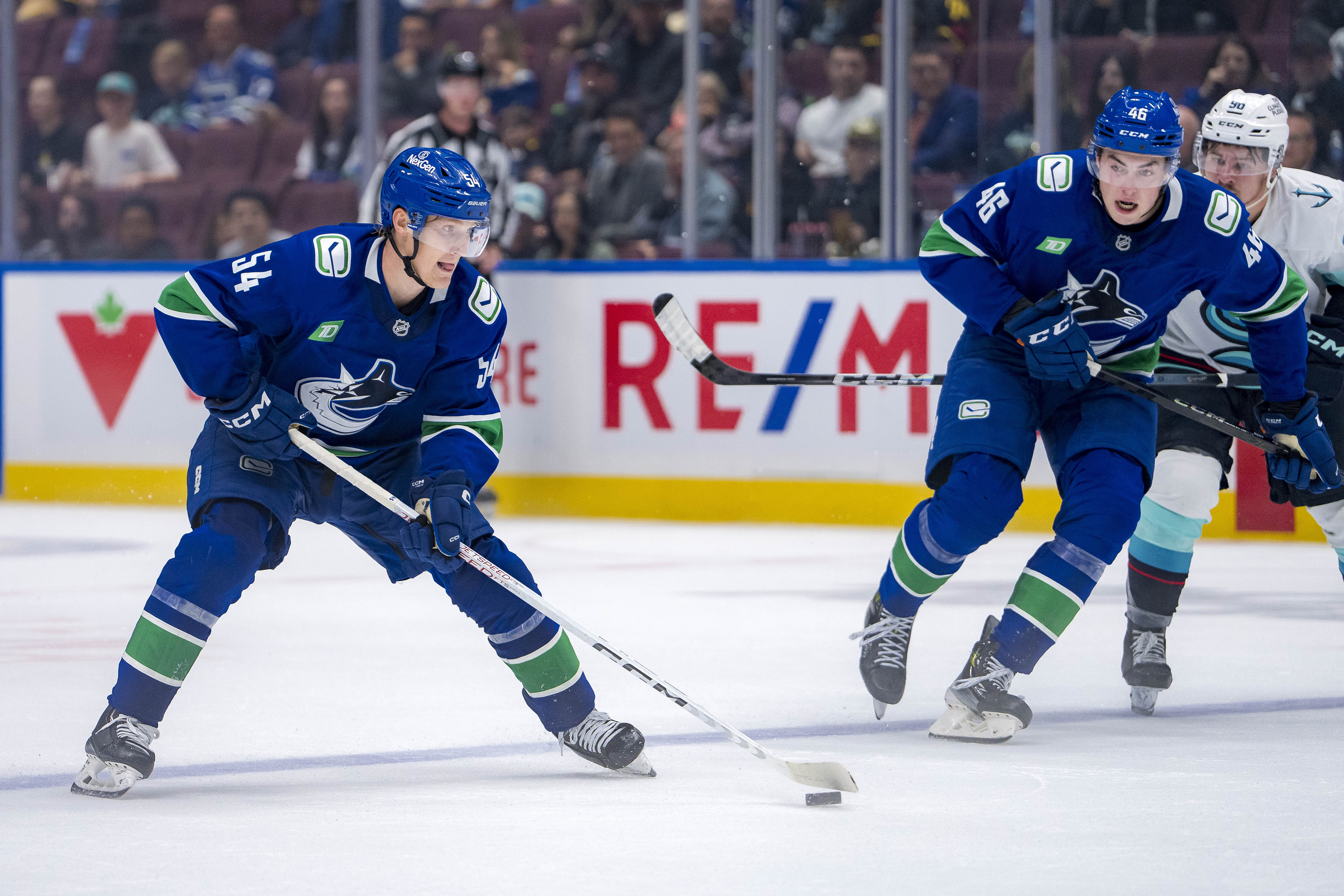 NHL: Preseason-Seattle Kraken at Vancouver Canucks - Source: Imagn