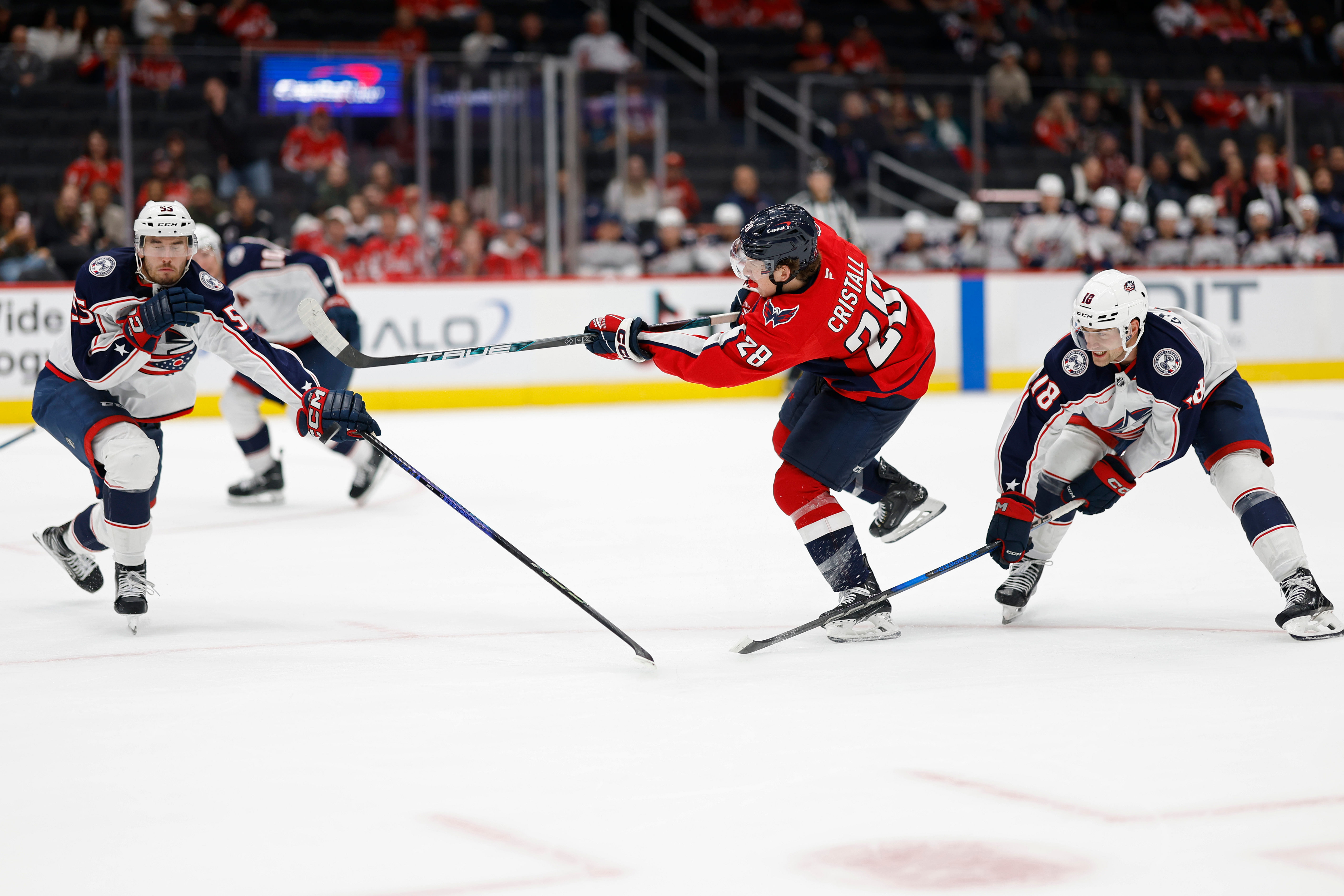 NHL: Preseason-Columbus Blue Jackets at Washington Capitals - Source: Imagn