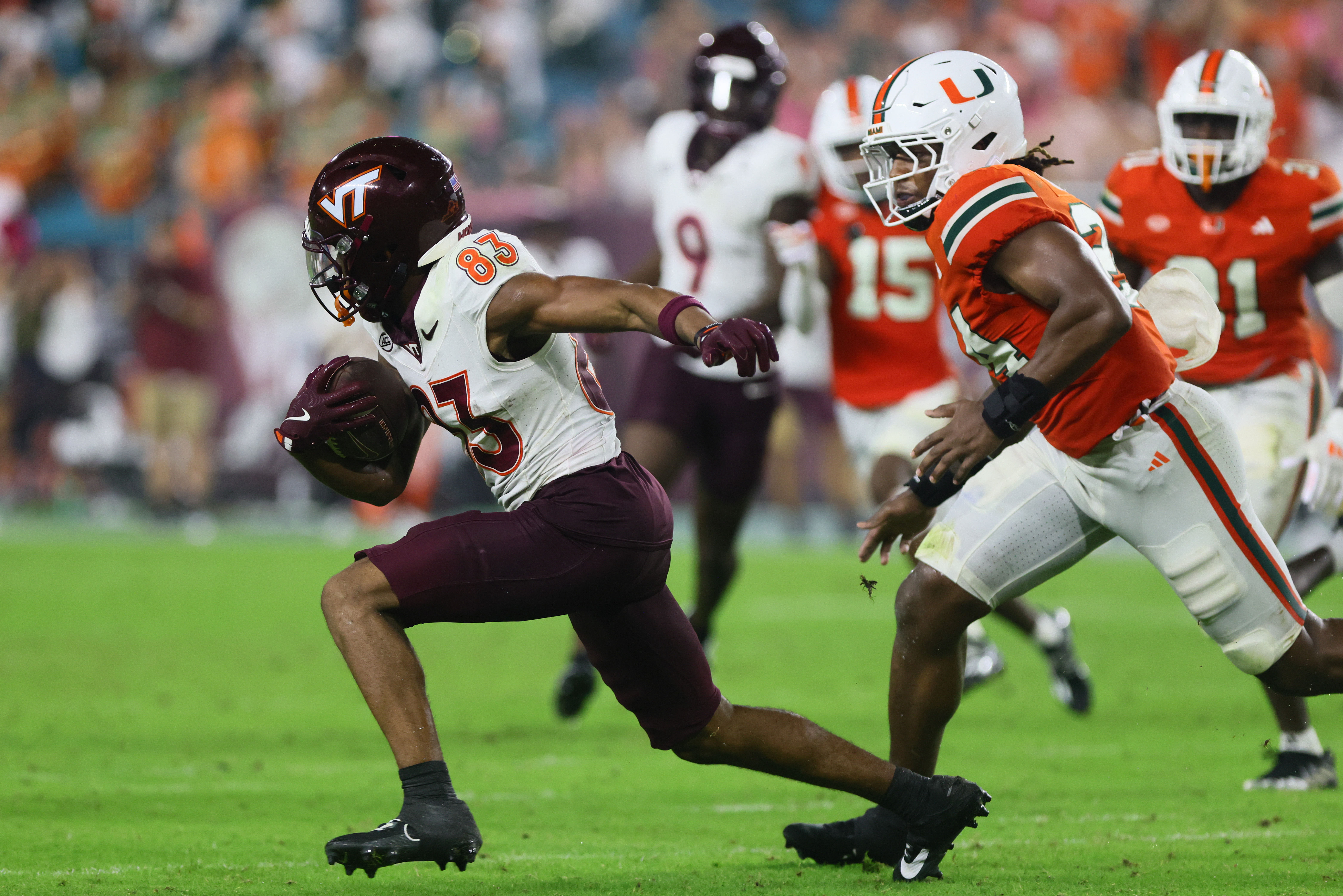 NCAA Football: Virginia Tech at Miami - Source: Imagn