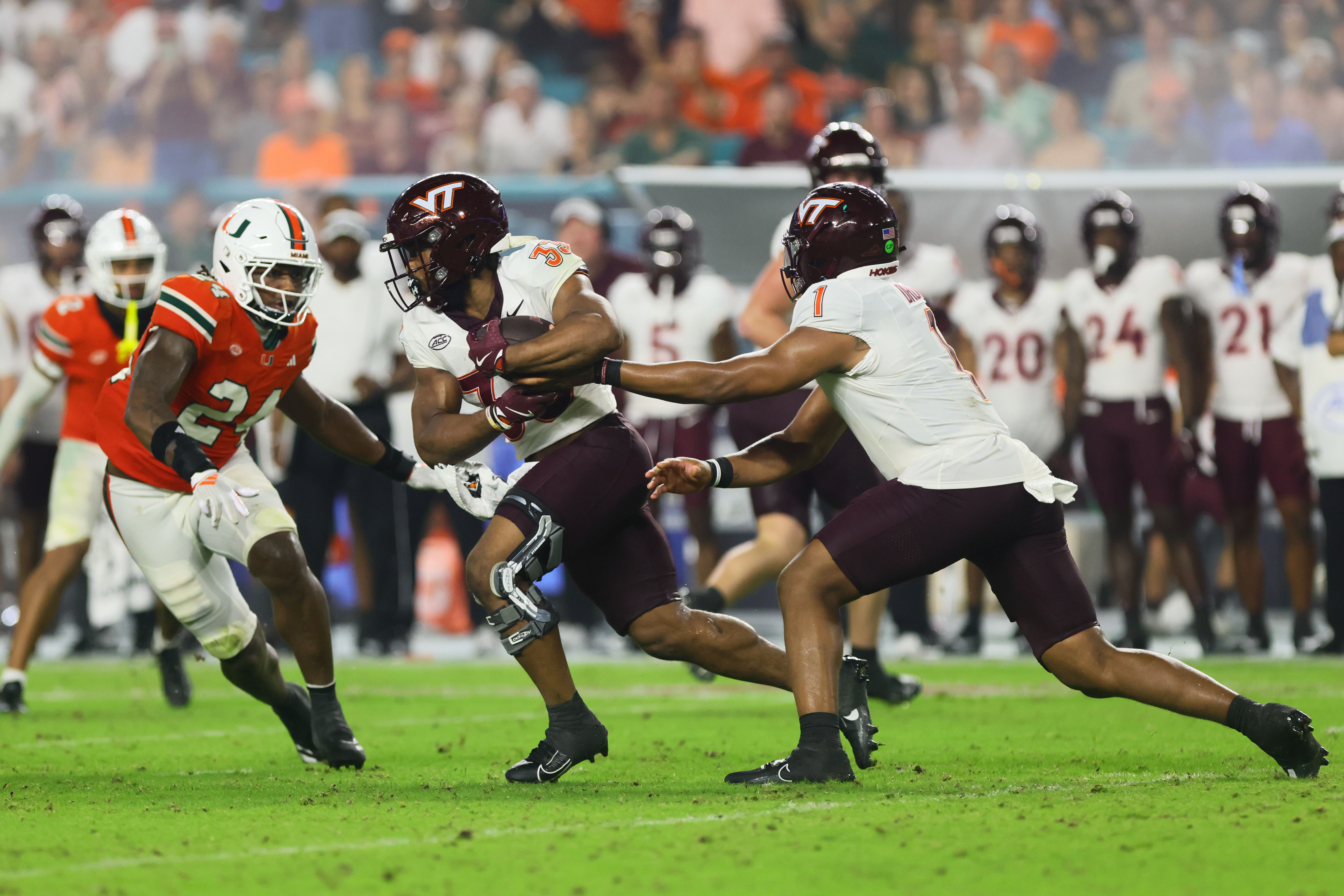 NCAA Football: Virginia Tech at Miami - Source: Imagn