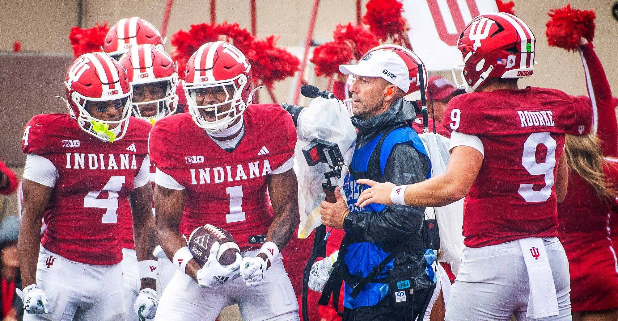 Big Ten surprise Indiana is having a magical season in 2024. (Photo Credit: IMAGN)