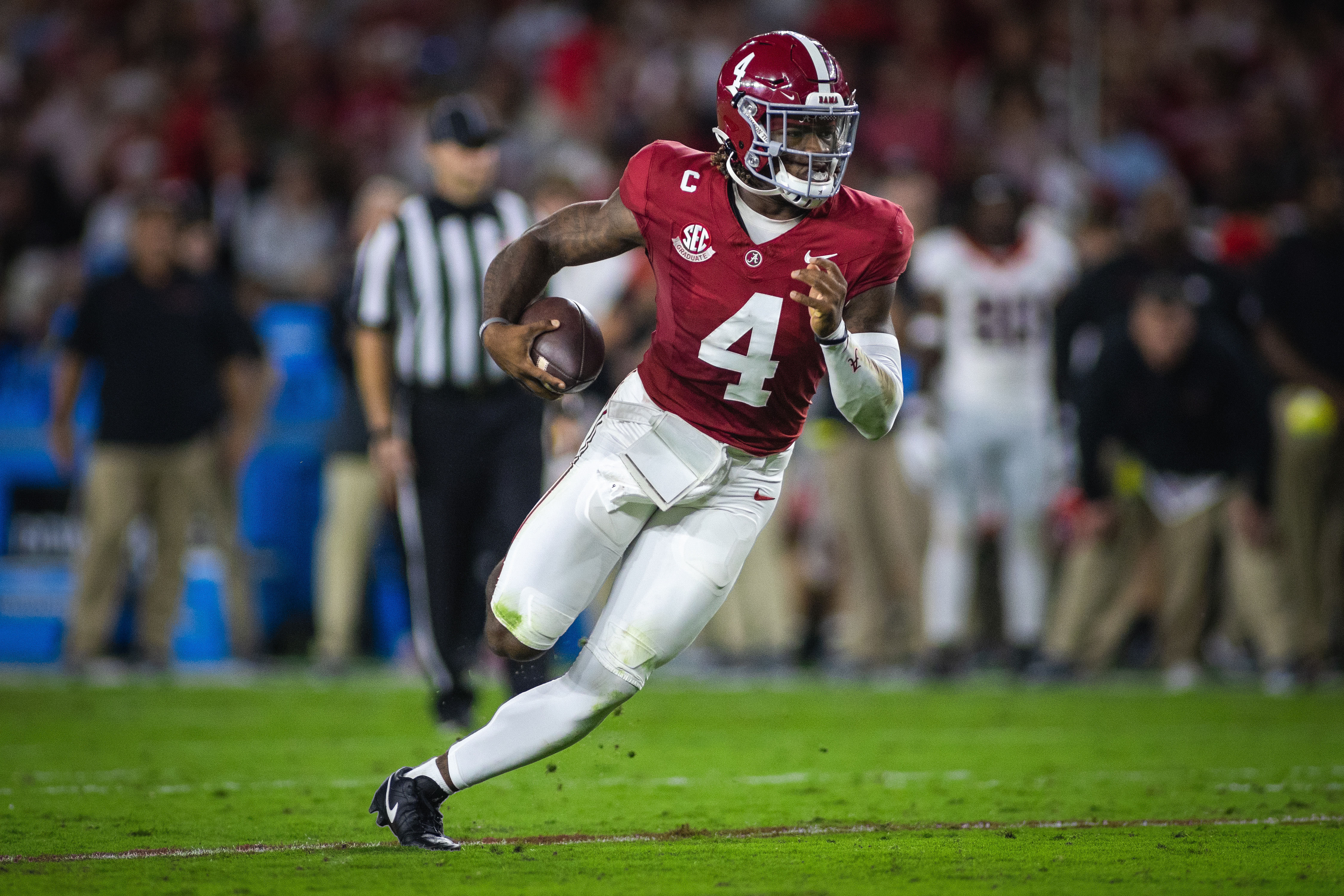 vs. Alabama Box score, stats and summary feat. Jalen Milroe