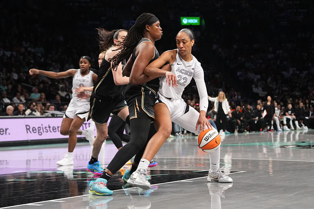 WNBA: Playoffs-Las Vegas Aces at New York Liberty - Source: Imagn