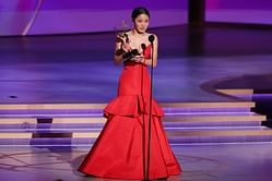 Anna Sawai makes history as the first Asian winner of the Emmy Award for lead actress in a drama series