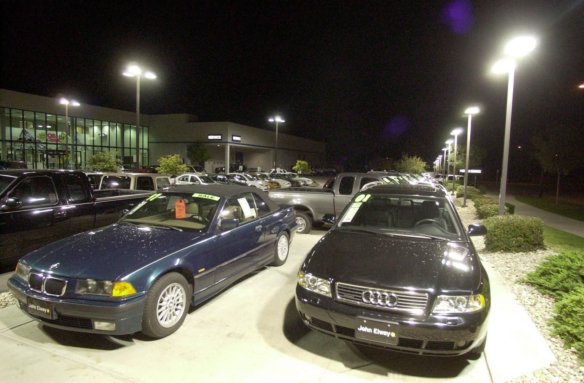 John Elway&#039;s car dealership (Image via Getty)