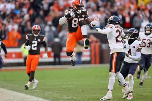 David Njoku during NFL: DEC 17 Bears at Browns - Source: Getty