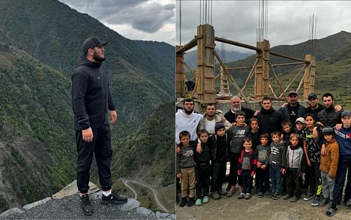 Khabib Nurmagomedov with his friends and family (Part 1)