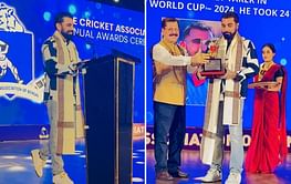 [Watch] "Your support inspires me to aim higher" - Mohammed Shami felicitated by CAB for 2023 World Cup heroics