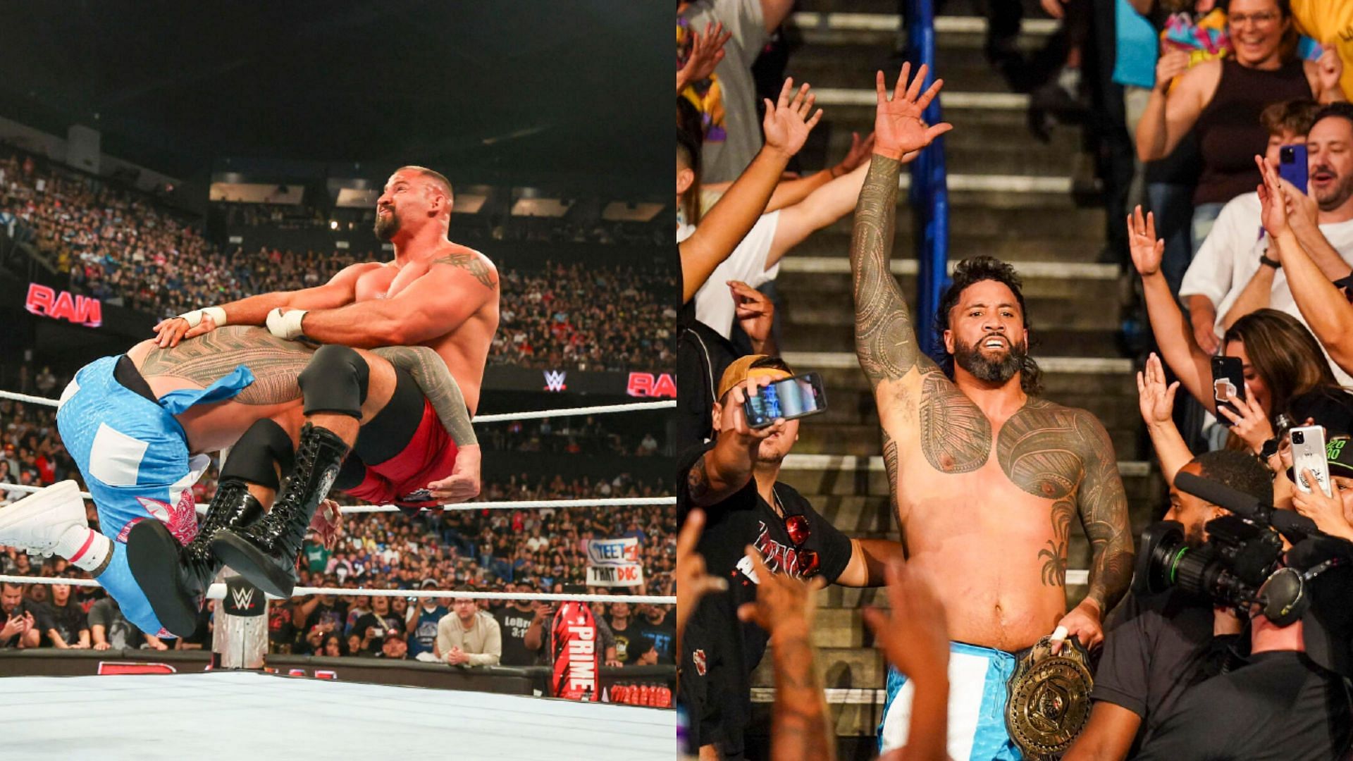 WWE Raw में जे उसो को मिली बड़ी कामयाबी पर वह उसके काबिल नहीं थे (Photos: WWE.com)