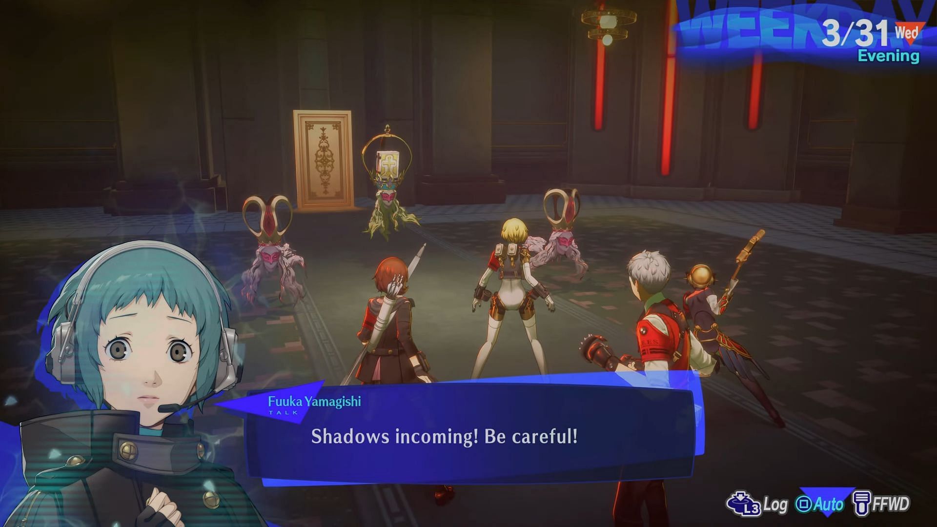  Wrathful Book and Shouting Tiaras in Persona 3 Reload Episode Aigis DLC