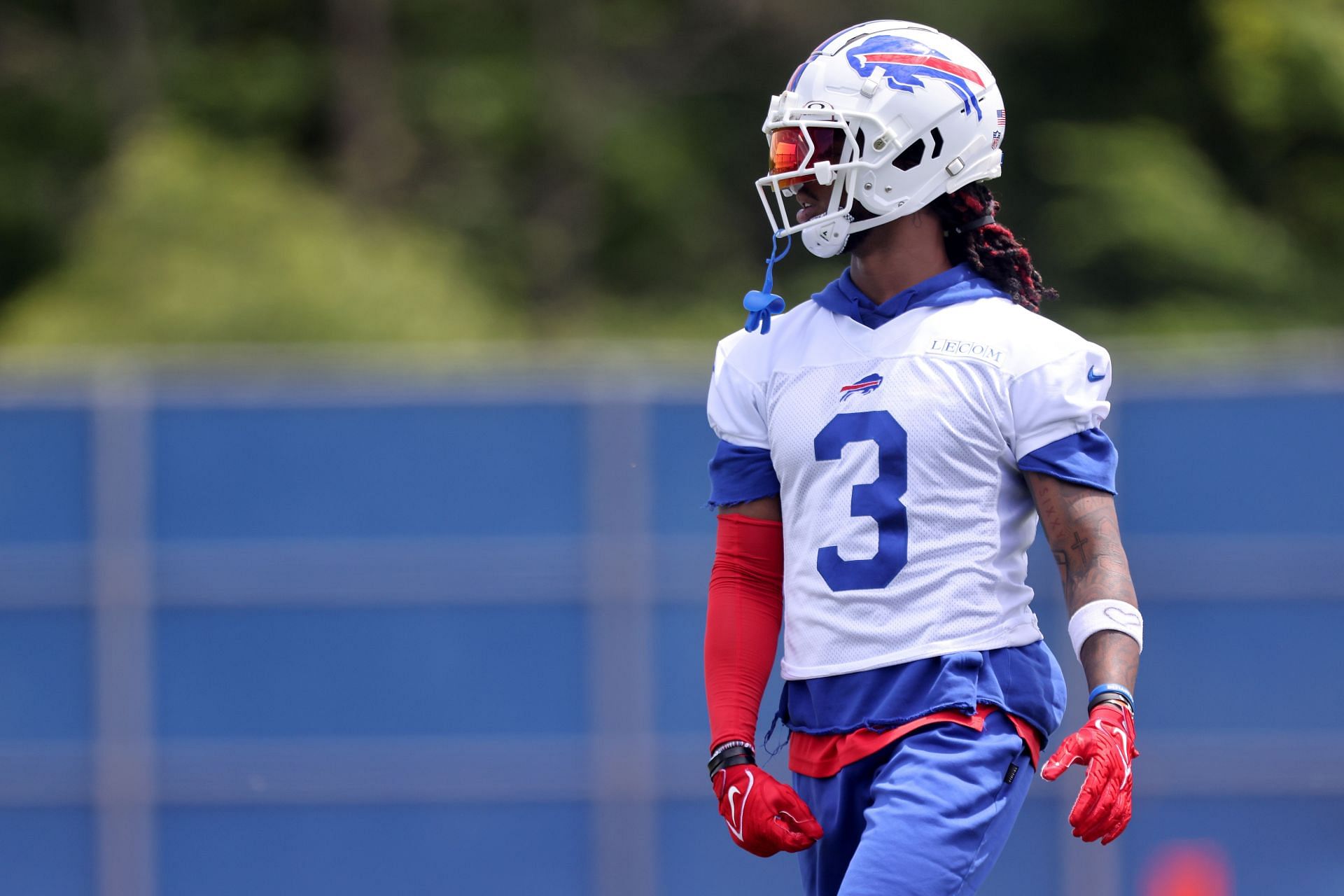 Damar Hamlin during Buffalo Bills Mandatory Minicamp—Source: Getty