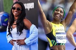 Simone Biles was awestruck on meeting Shelly-Ann Fraser-Pryce at Paris Olympics 2024, claims teammate Jordan Chiles