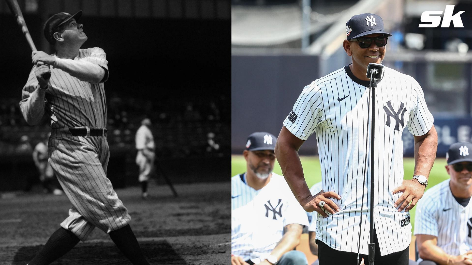 Babe Ruth and Alex Rodriguez rank on the list of most home runs by a Yankees player at 35 years of age or older (Photo Source: IMAGN &amp; Getty)