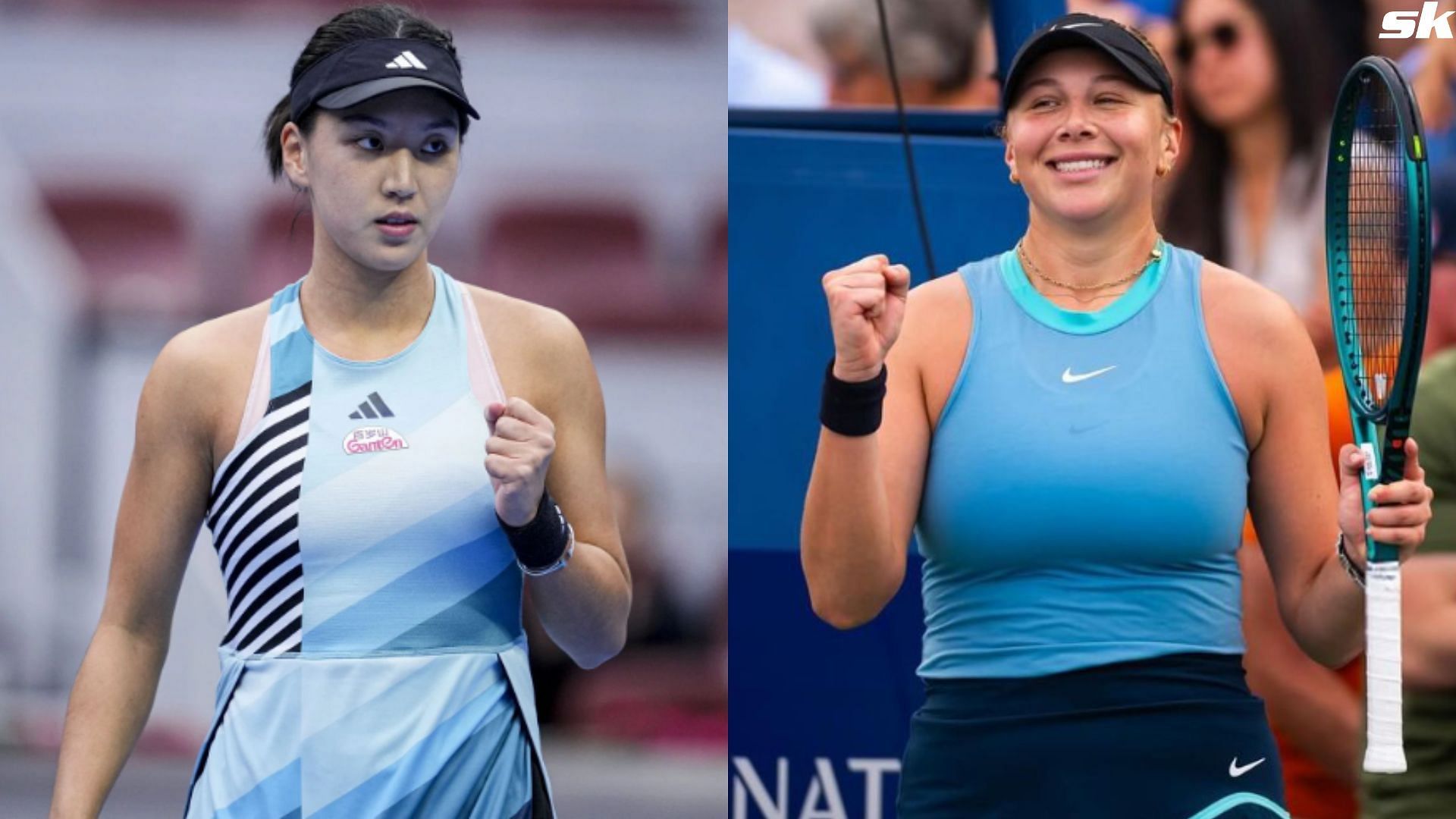 Amanda Anisimova vs Xinyu Wang, China Open 2024 R1 (Picture: Getty)