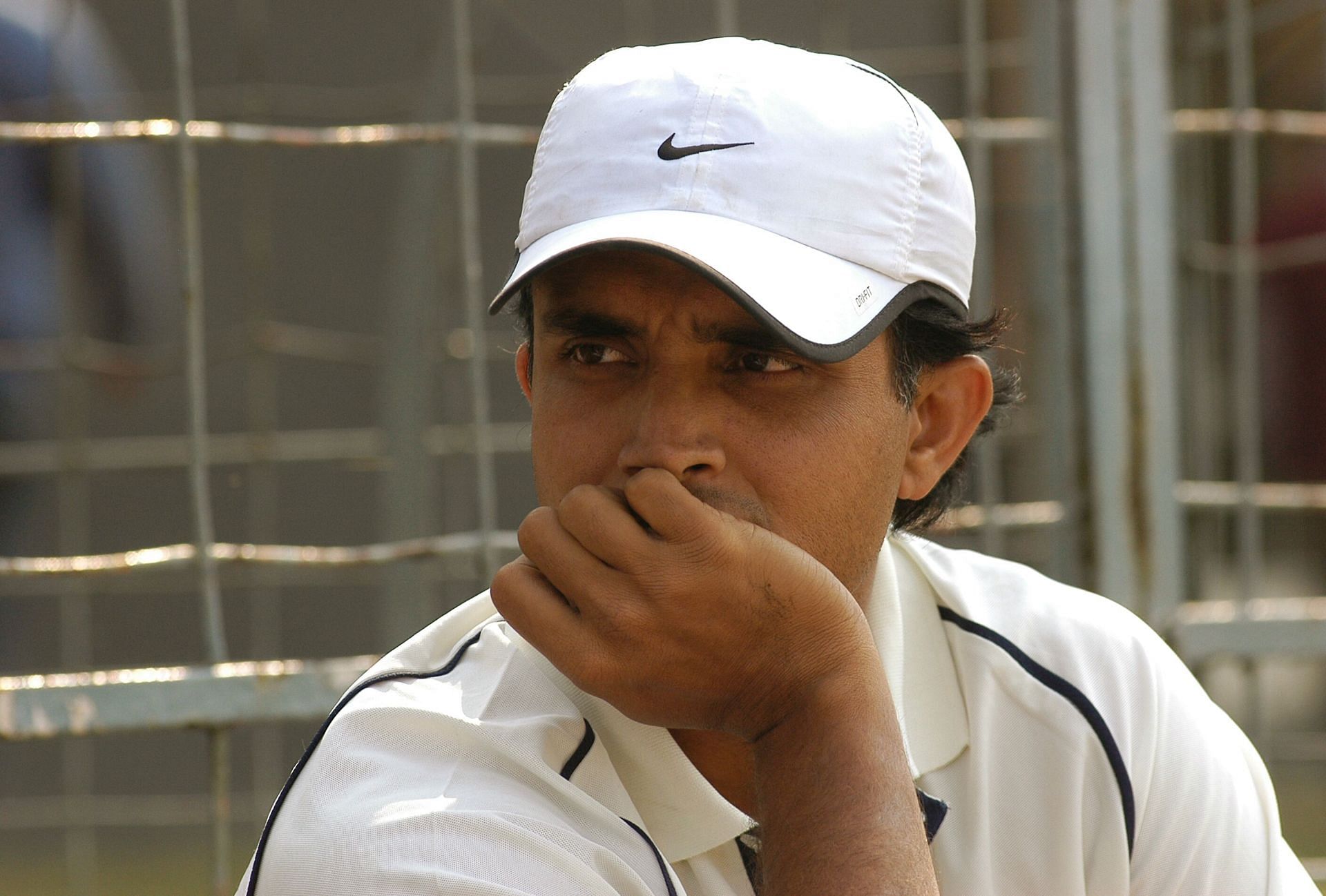 Sourav Ganguly, Indian Cricket Player at Eden Gardens on Ranji Match in Kolkata, West Bengal, India - Source: Getty