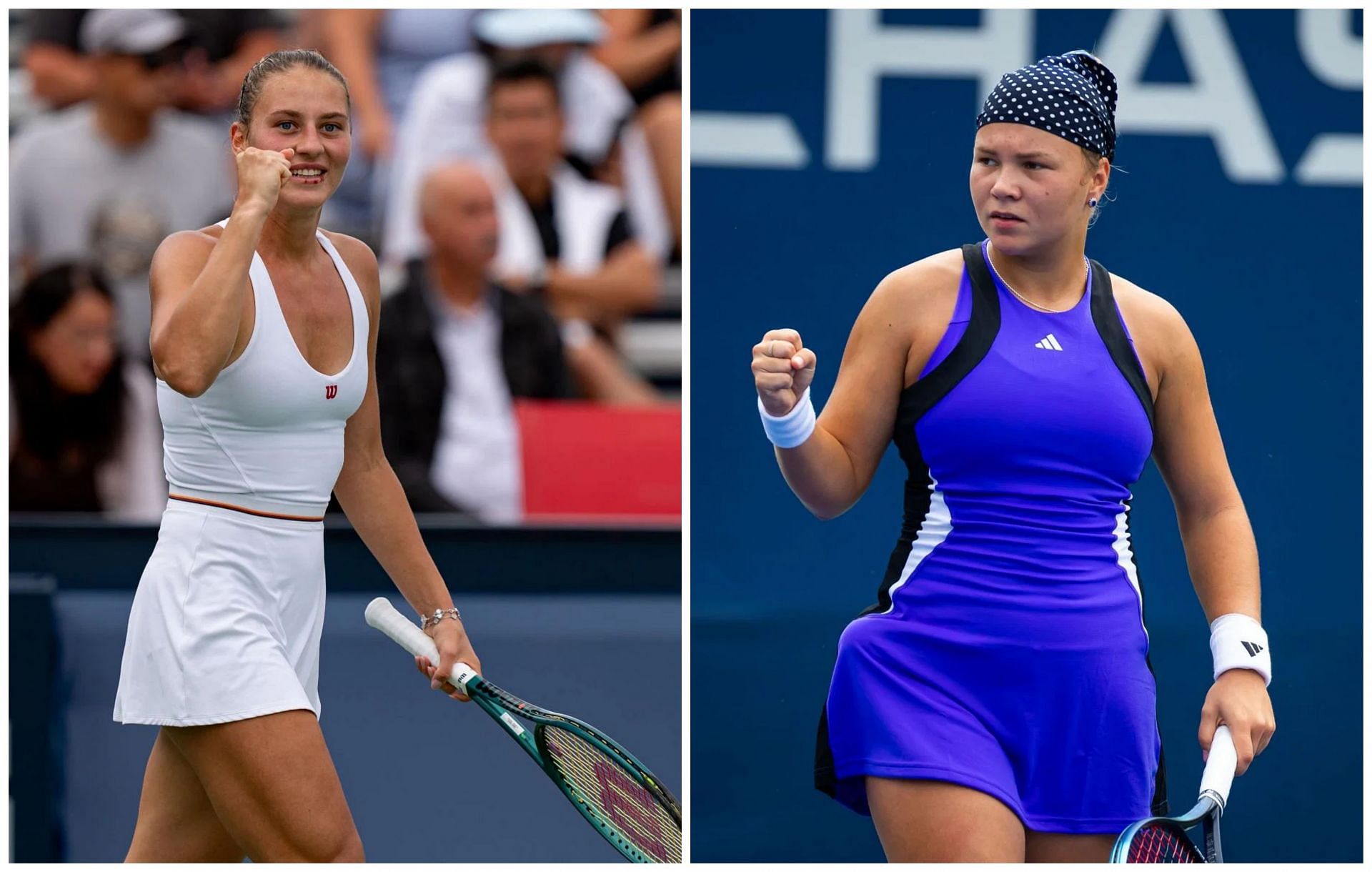 Marta Kostyuk vs Diana Shnaider at the Korea Open 2024