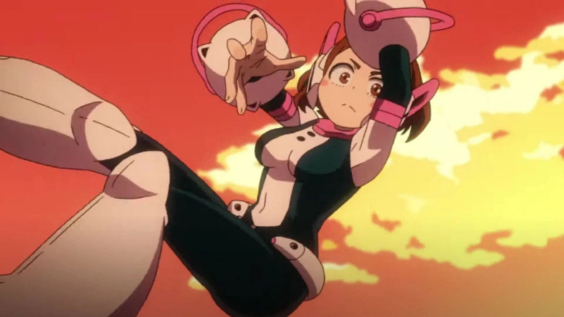 Ochako Uraraka as seen in My Hero Academia (image via Bones)