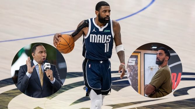 "He kind of disappeared in Boston" - Ronnie 2k breaks down Kyrie Irving’s NBA 2K25 rating for Stephen A. Smith