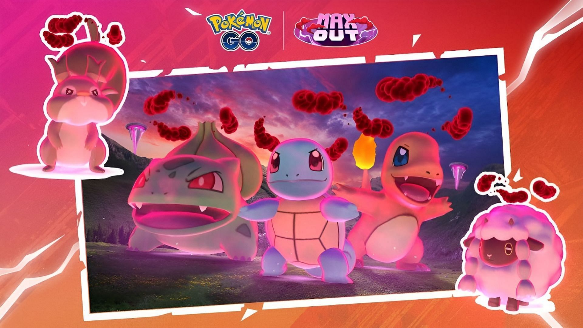 Five new Dynamax Pokemon can be found in Max Battles in the GO Big event for Pokemon GO (Image via Niantic)