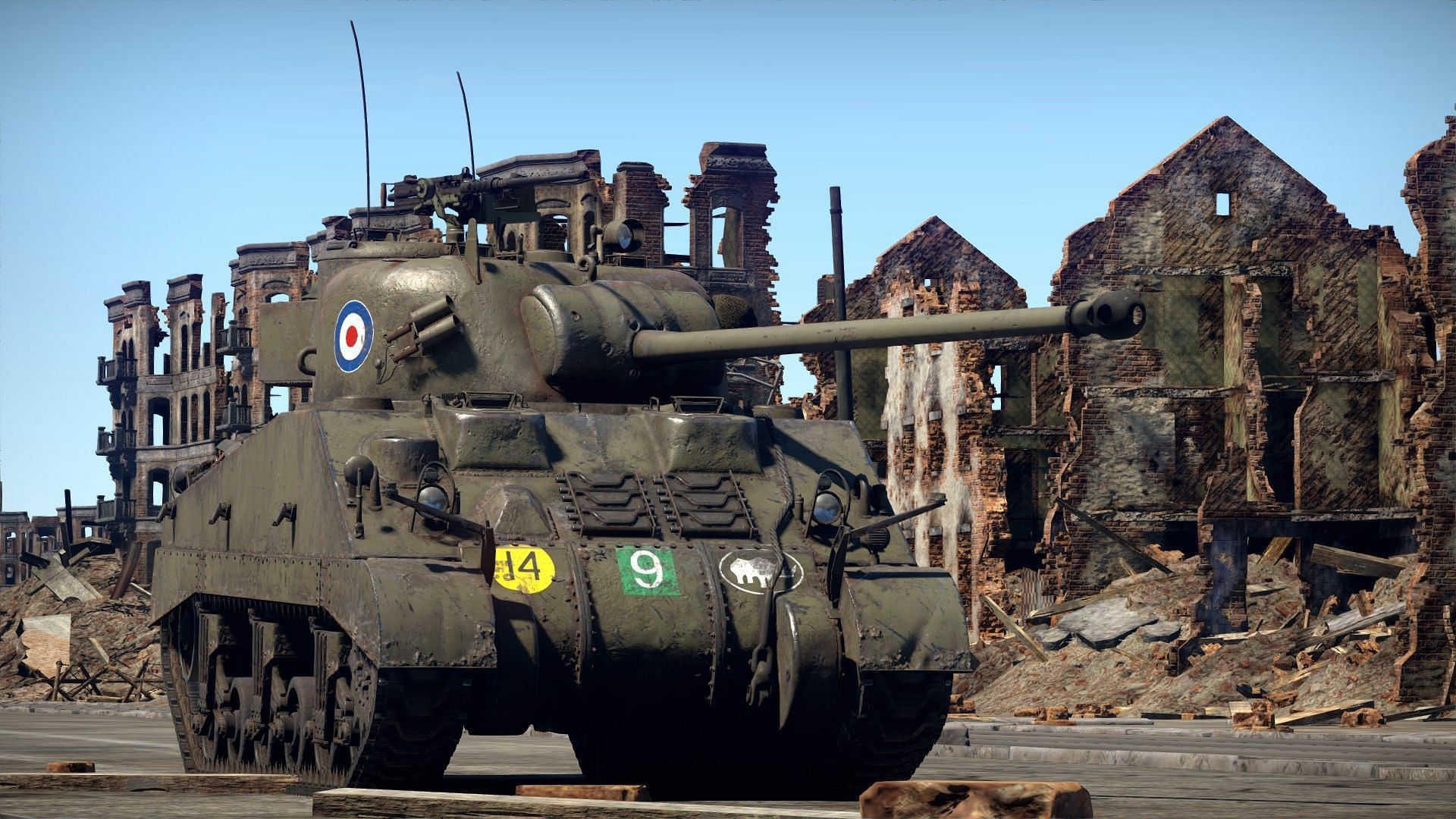 The Sherman Firefly is the British variant of the M4 (Image via Gaijin Entertainment)