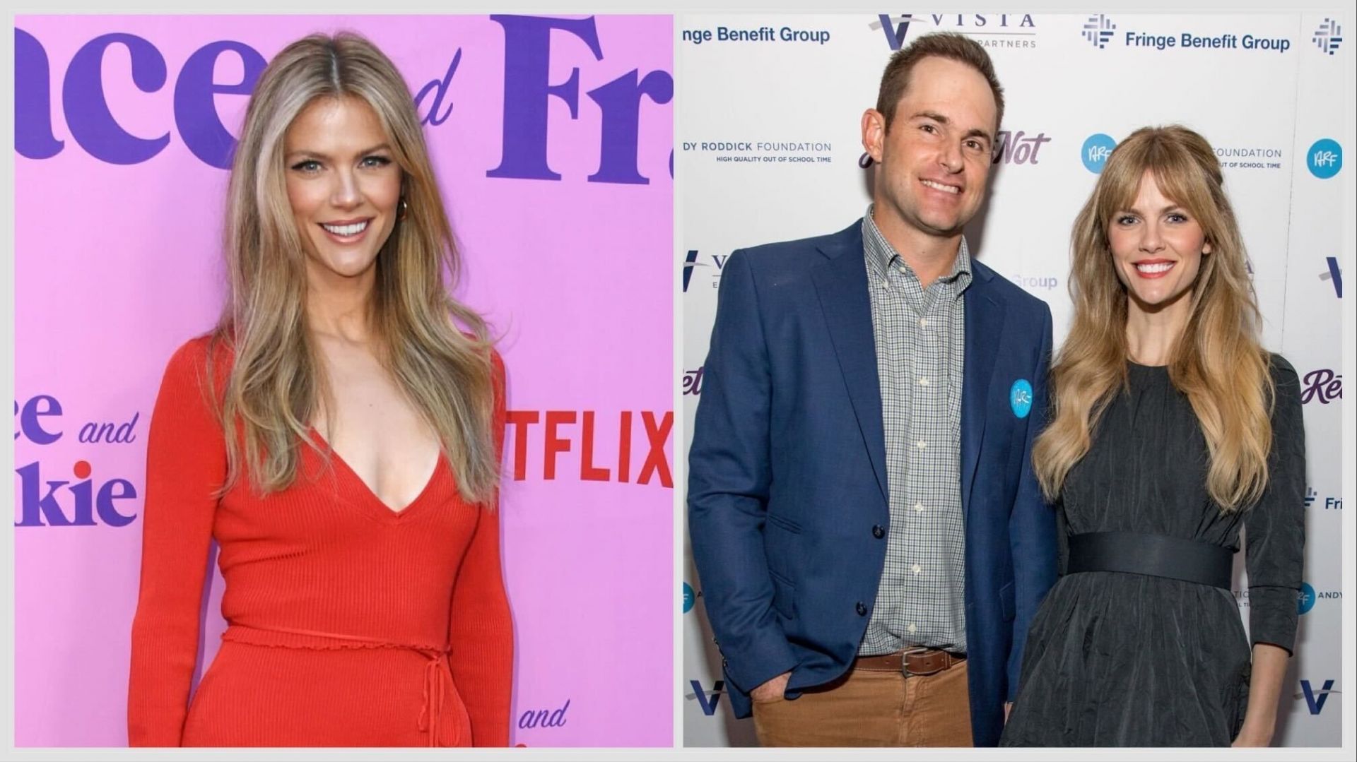 Andy Roddick with his wife Brooklyn Decker [Image Source: Getty Images]