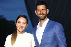 Novak Djokovic's wife Jelena lovingly teases him about his '90s' era outfit after Serb dons neon green tracksuit ahead of Shanghai Masters