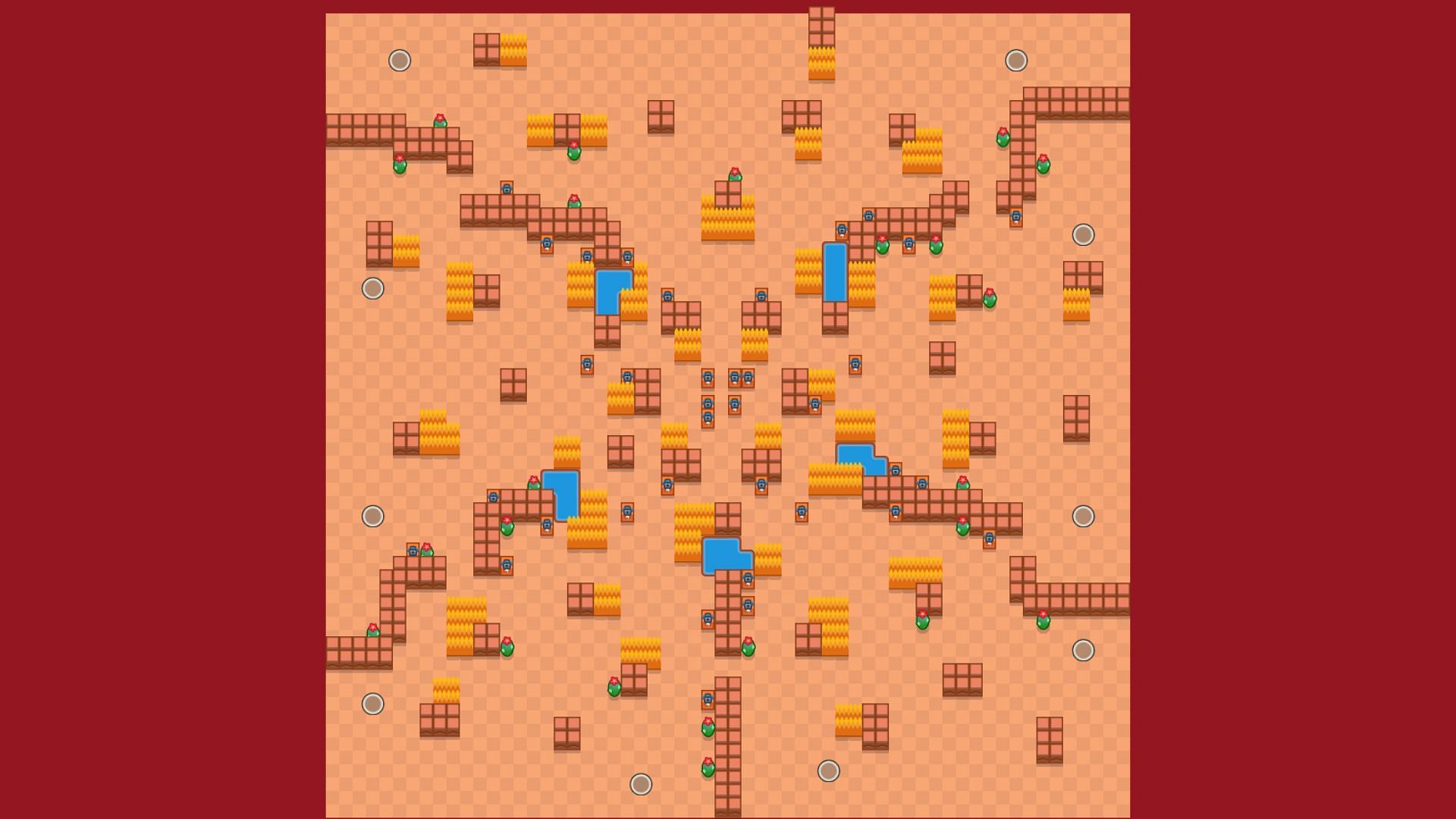 Double Trouble Solo Showdown Map (Image via Supercell)