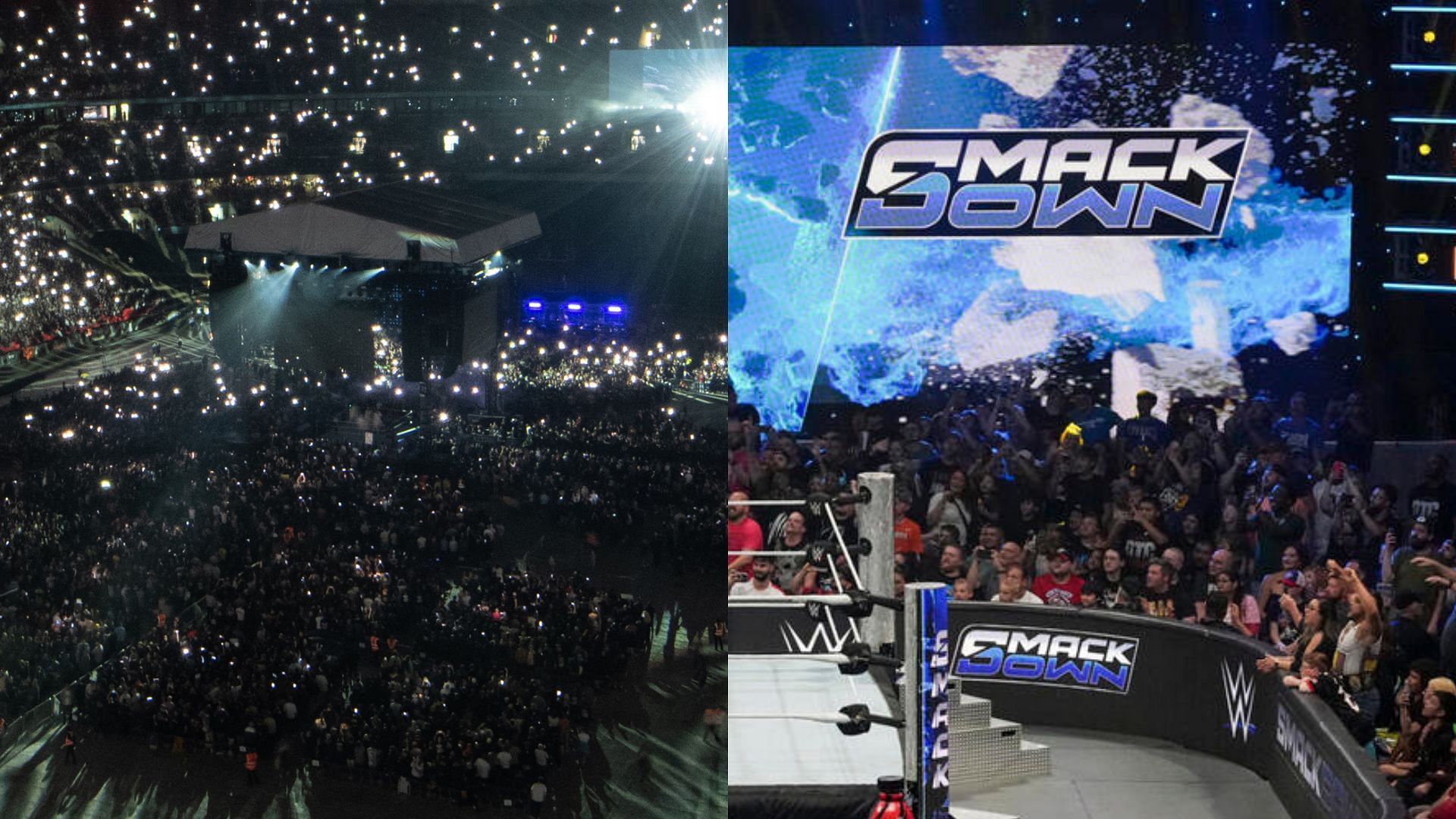 SmackDown might need some reinforcements in the heel department. [Images via AEW and WWE