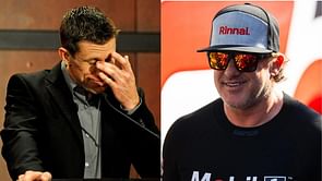 "Think we're chasing you" - When Tony Stewart barged into Carl Edwards' interview unexpectedly
