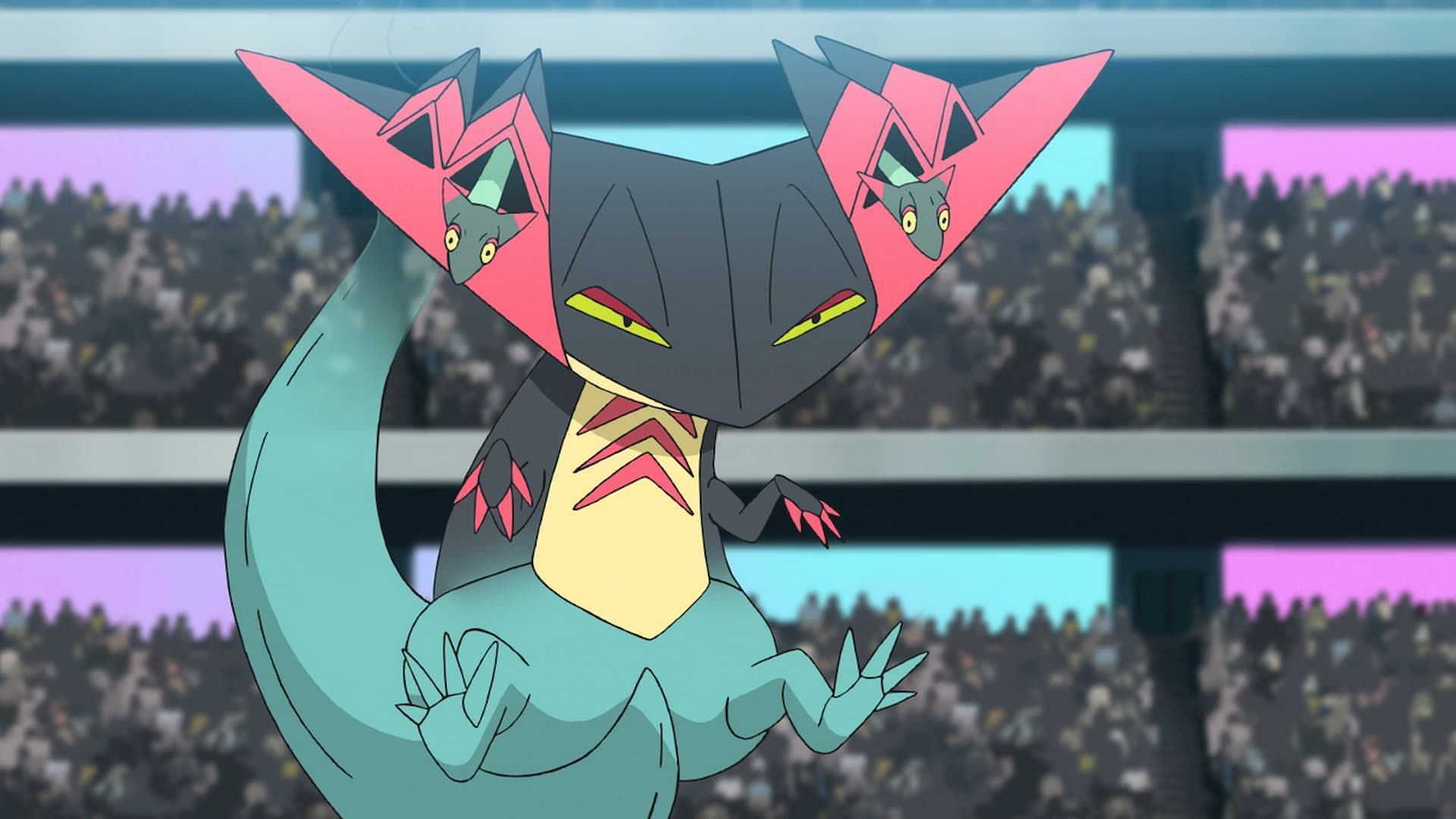 Dragapult as seen in the anime (Image via The Pokemon Company)