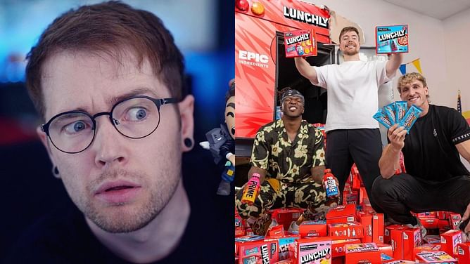 "Selling stuff for the sake of making money": Popular YouTuber DanTDM criticizes MrBeast, KSI, and Logan Paul's new business venture