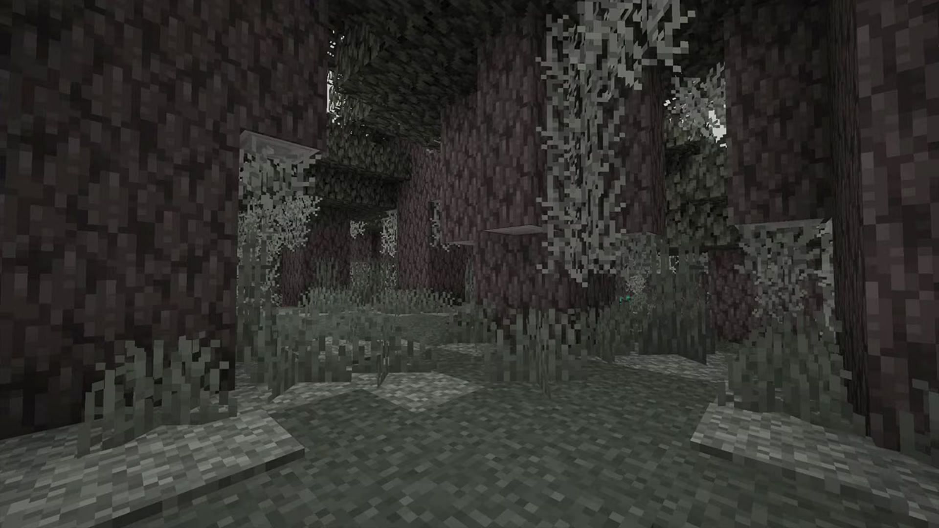 The Pale Garden biome (Image via Mojang Studios)