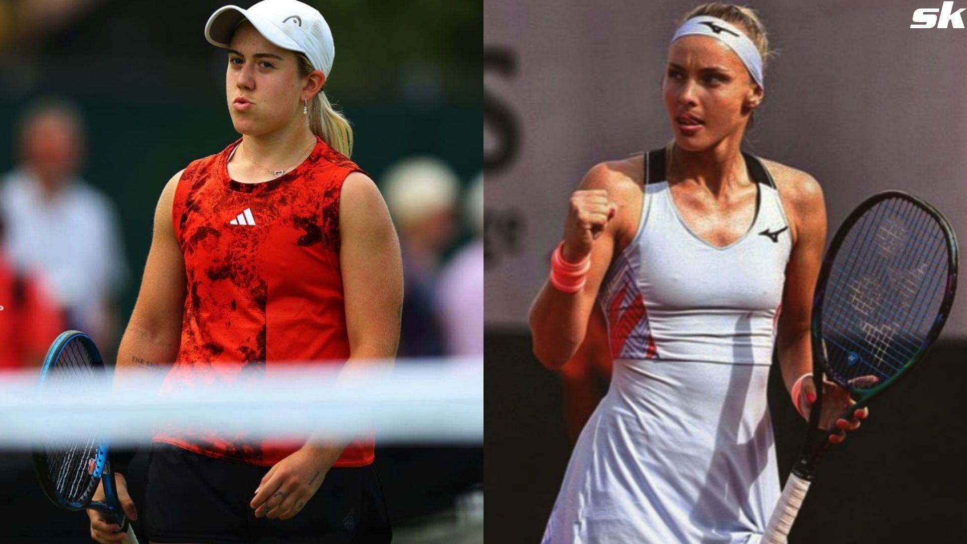 Sonay Kartal vs Rebecca Sramkova, Jasmin Open 2024 Final (Pictures: @sonay__kartal &amp; @rebbsramkova Instagram)