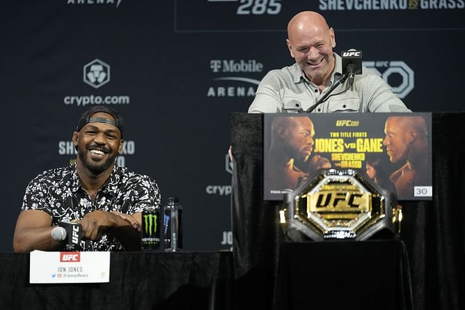 Dana White defends naming Jon Jones MMA GOAT against backlash: "These are all facts"
