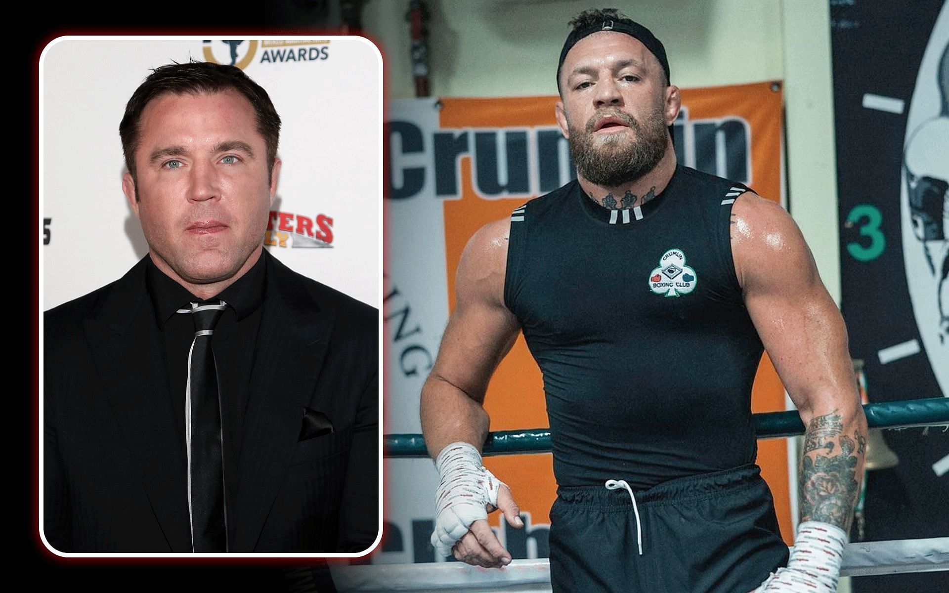 Chael Sonnen (left) on Conor McGregor