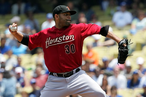 Former Houston Astros Pitcher - Shawn Chacon (Photo via IMAGN)