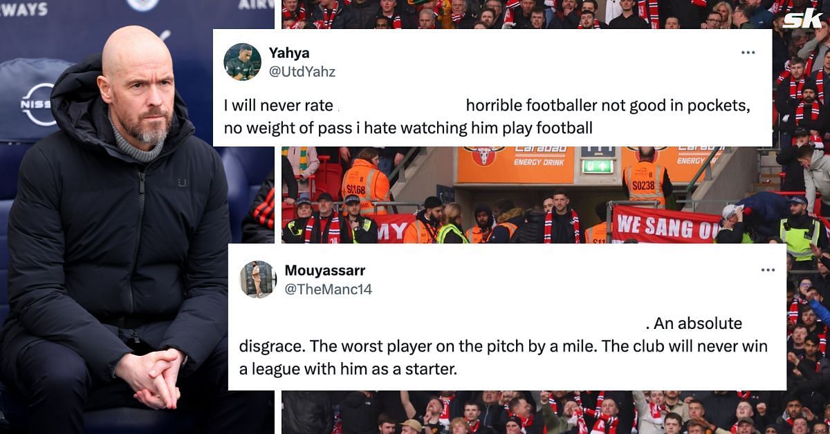 Manchester United fans reacted on X