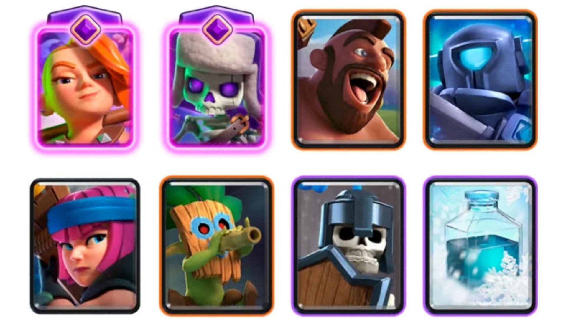 Hog FC Freeze deck in Clash Royale (Image via SuperCell)