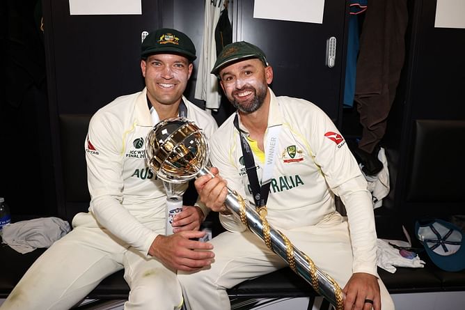 "I'd like to see the World Test Championship Final potentially in a three-match series" - Nathan Lyon