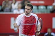 Marin Cilic in action at the Hong Kong Open (Picture: Getty)