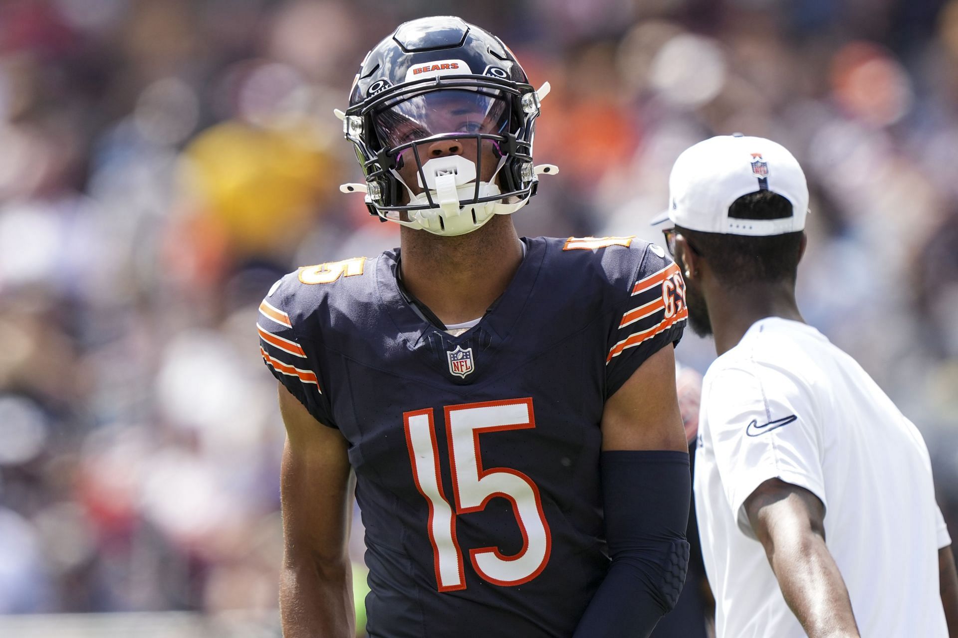 Rome Odunze during Cincinnati Bengals v Chicago Bears - Source: Getty