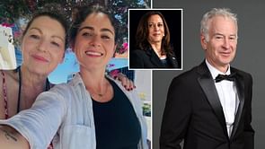 WATCH: John McEnroe's ex-wife Tatum O'Neal and daughter Emily engage in goofy times after endorsing Kamala Harris in US presidential run