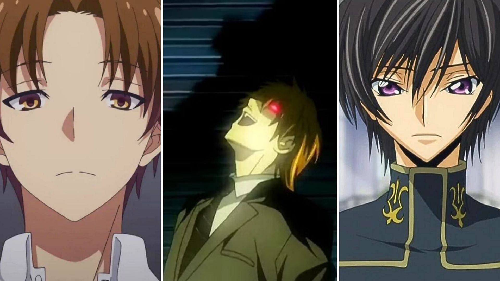 Classroom of the Elite, Death Note, Code Geass