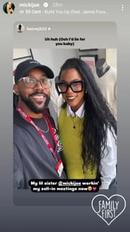 Jasmine Jordan's IG story